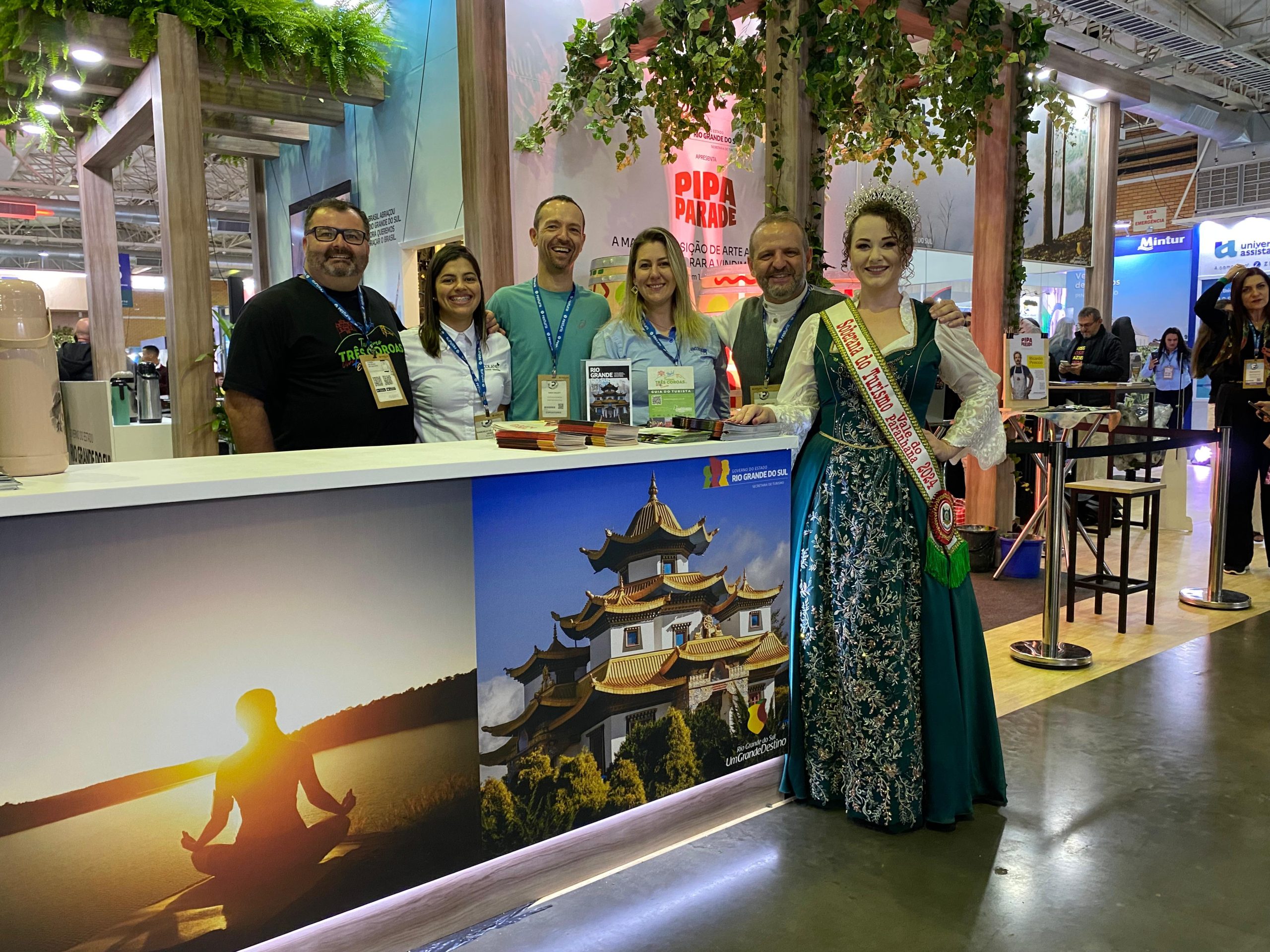 Turismo de Igrejinha marca presença no Festuris em Gramado