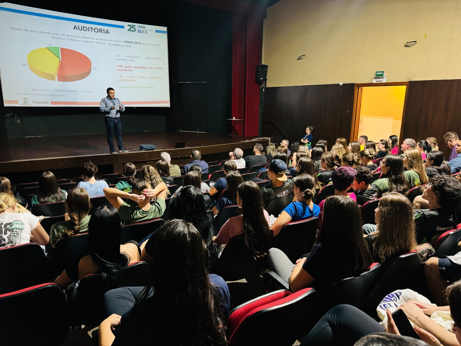 Segunda audiência do Plano Municipal de Gestão de Resíduos Sólidos reúne comunidade em Taquara