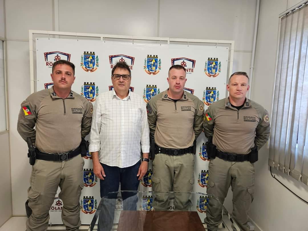 Rolante recebe dois novos policiais militares para reforçar a segurança no município