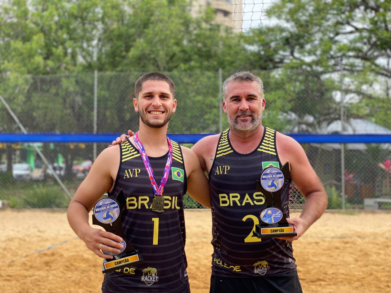 Aberto de Vôlei de Areia de Parobé reuniu 16 duplas