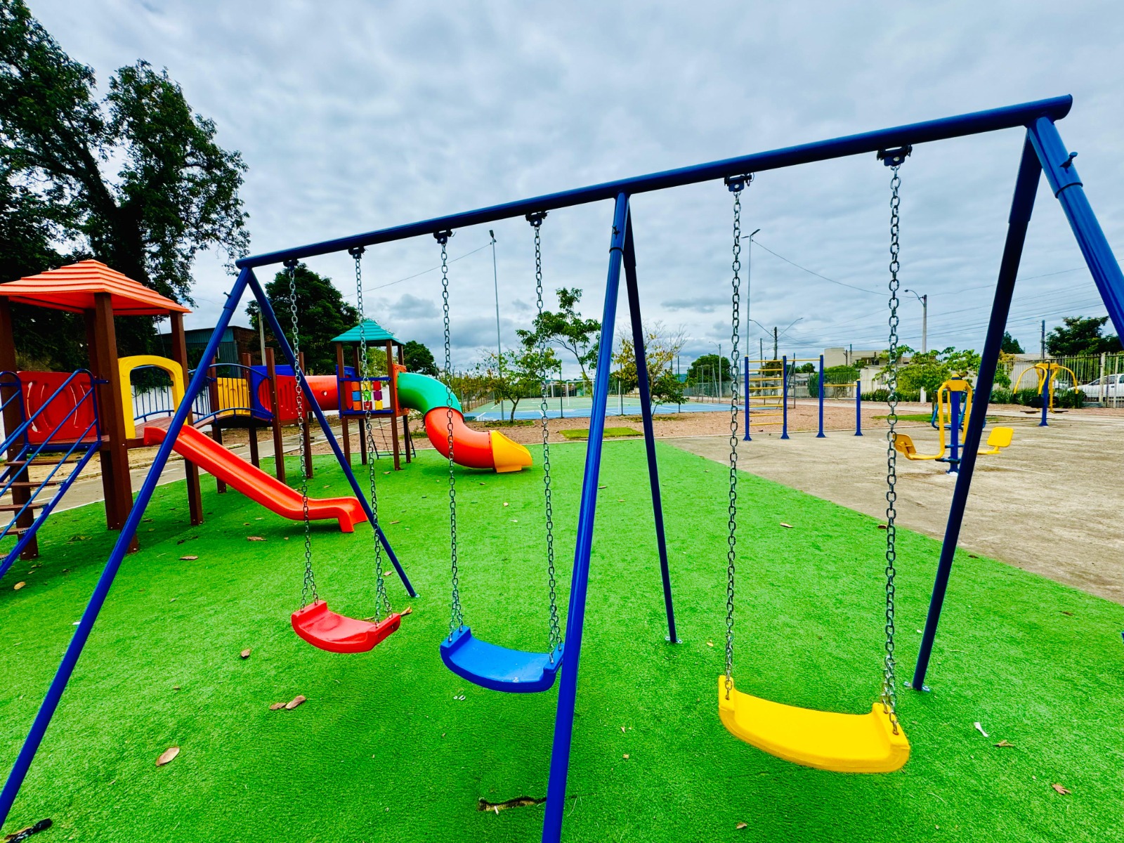 Praça Beira Rio recebe investimento de mais de R$ 136 mil no Bairro Santa Teresinha