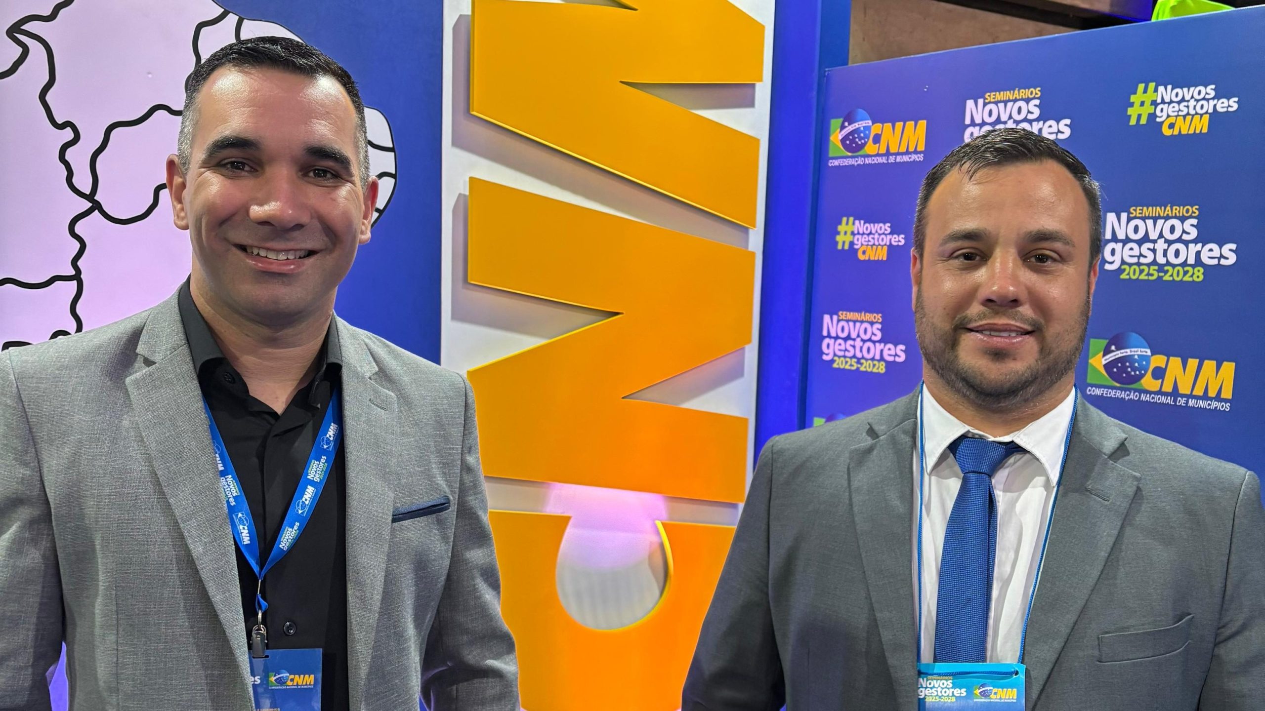 Prefeito e vice eleitos de Parobé participam de seminário e buscam recursos em Brasília