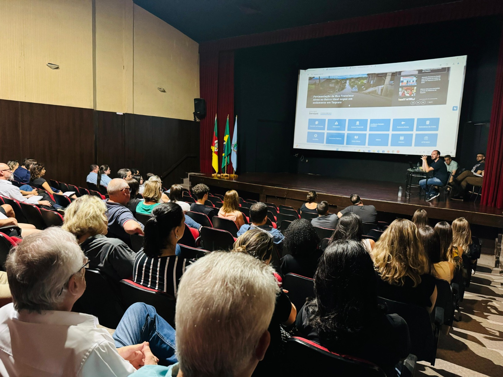 Taquara realiza encontro para apresentar novas funcionalidades do Portal ISS