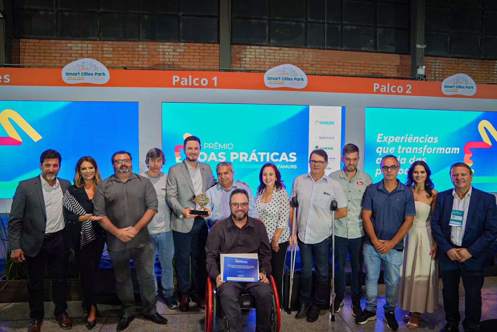 Três Coroas vence prêmio Boas Práticas da Famurs com projeto Camping Acessível