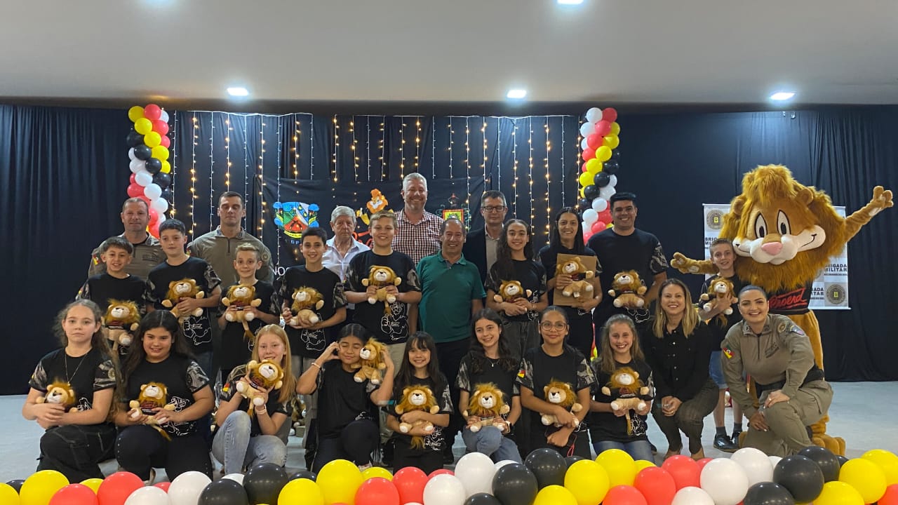 Brigada Militar forma 245 alunos no Proerd em Igrejinha