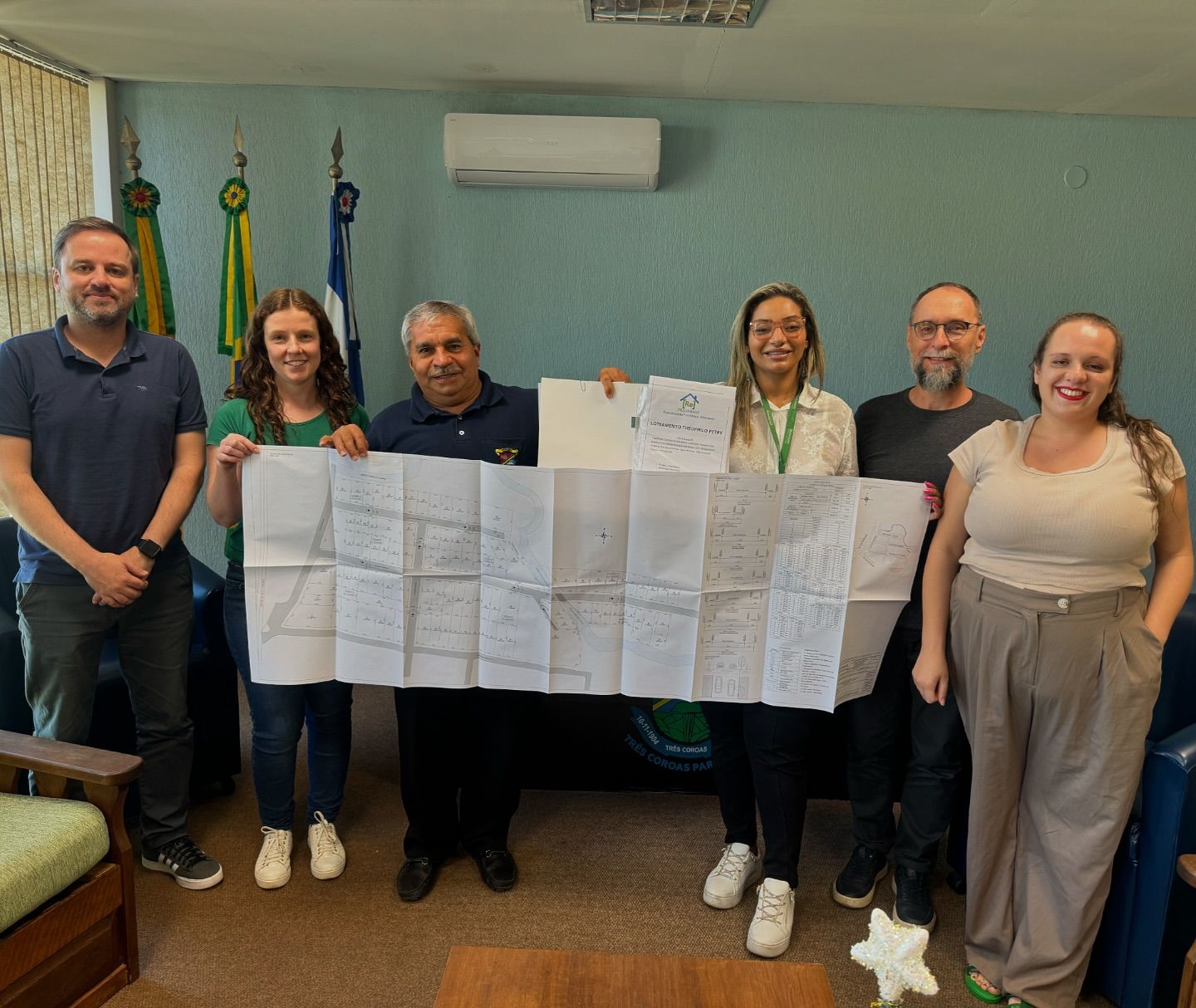 Três Coroas avança na regularização fundiária urbana