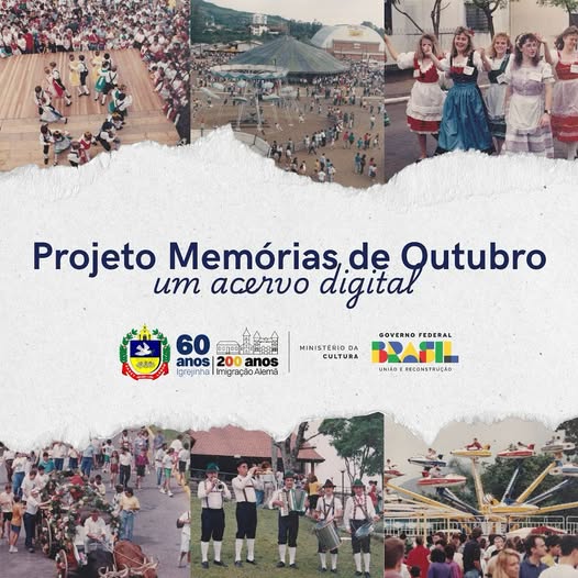 Projeto digitaliza acervo fotográfico das primeiras edições da Oktoberfest de Igrejinha