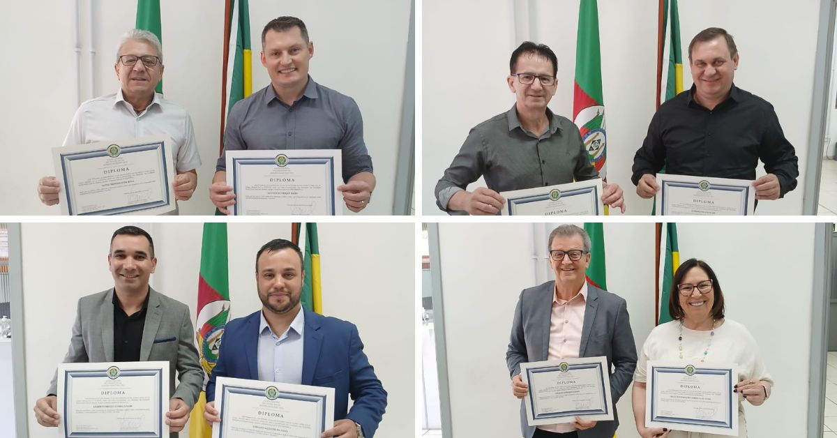 Prefeitos e vice-prefeitos eleitos da região recebem diplomas