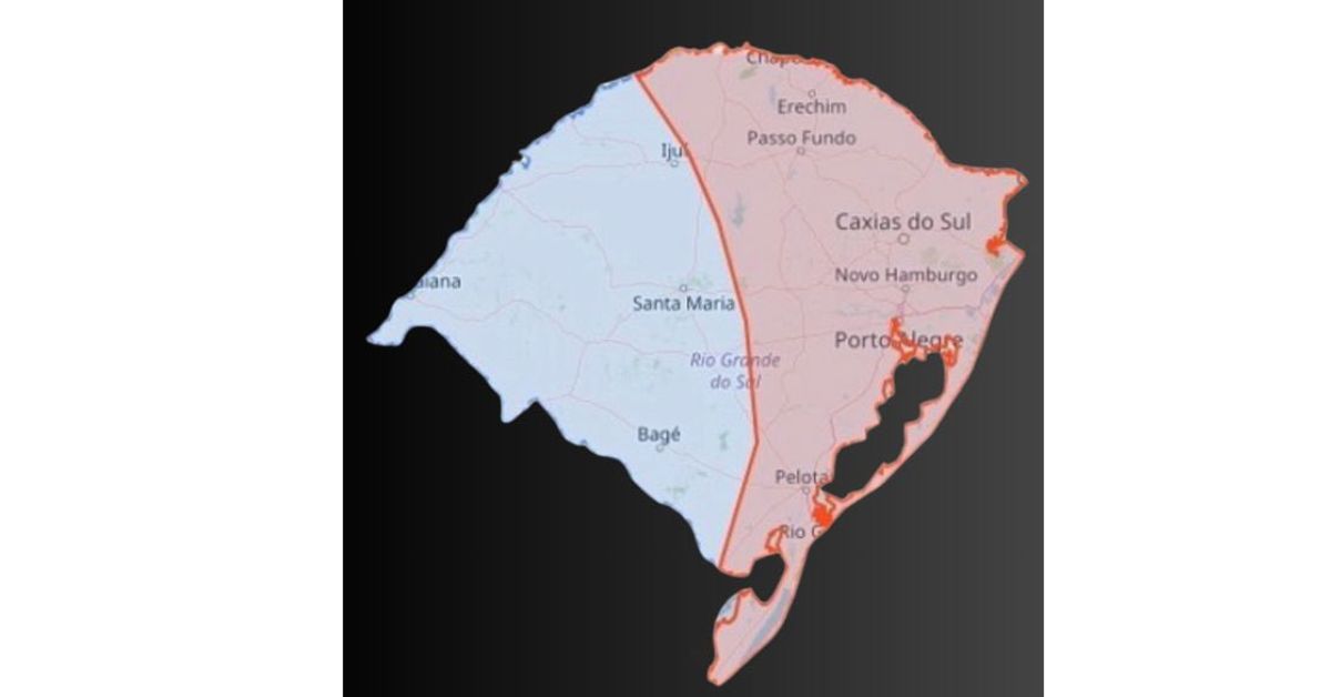 Defesa Civil e Inmet emitem alerta para chuva forte