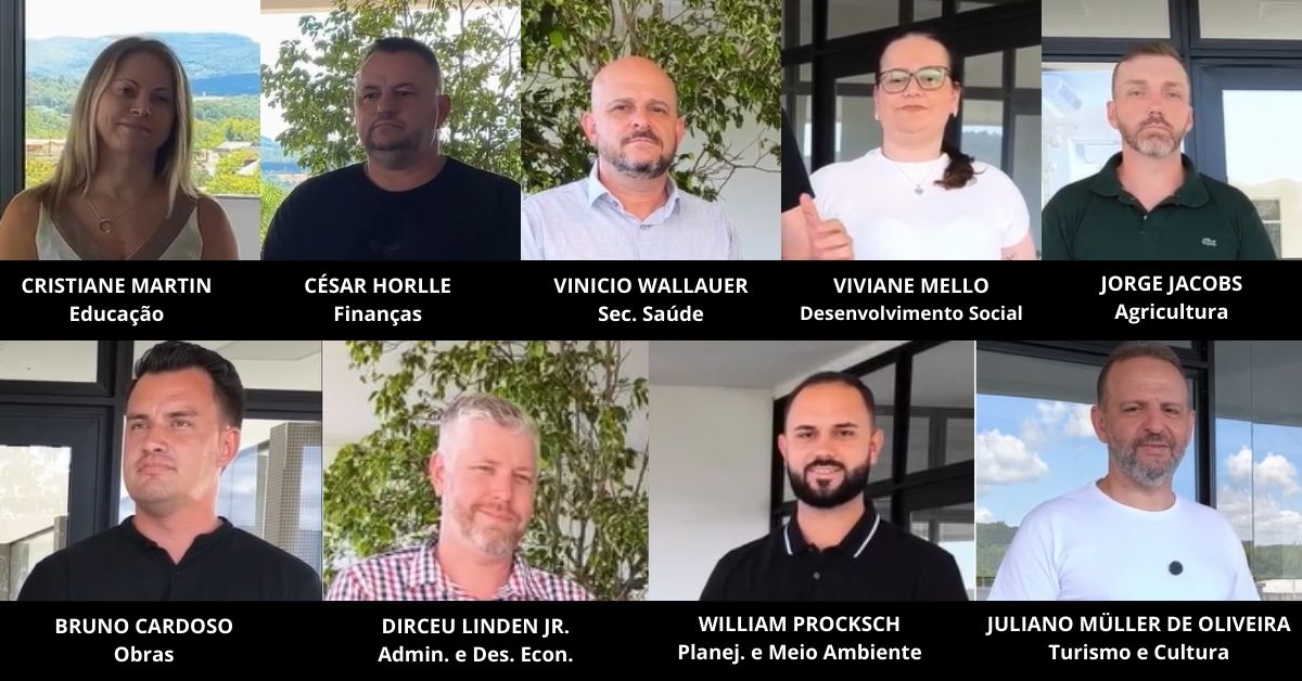 Prefeito de Igrejinha finaliza anúncio do secretariado para novo mandato