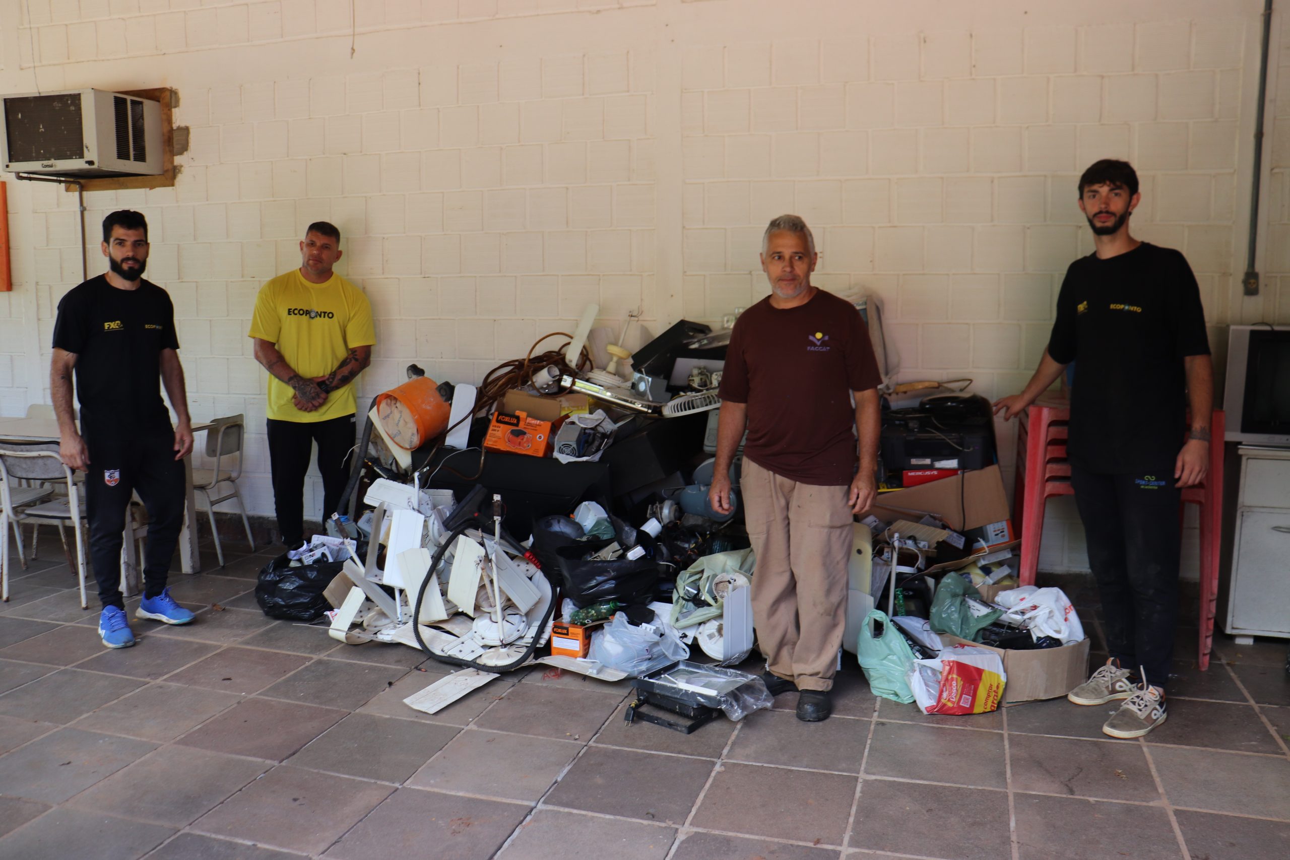 Campanha de Lixo Eletrônico 2024 arrecada mais de 300 quilos de resíduos na Faccat