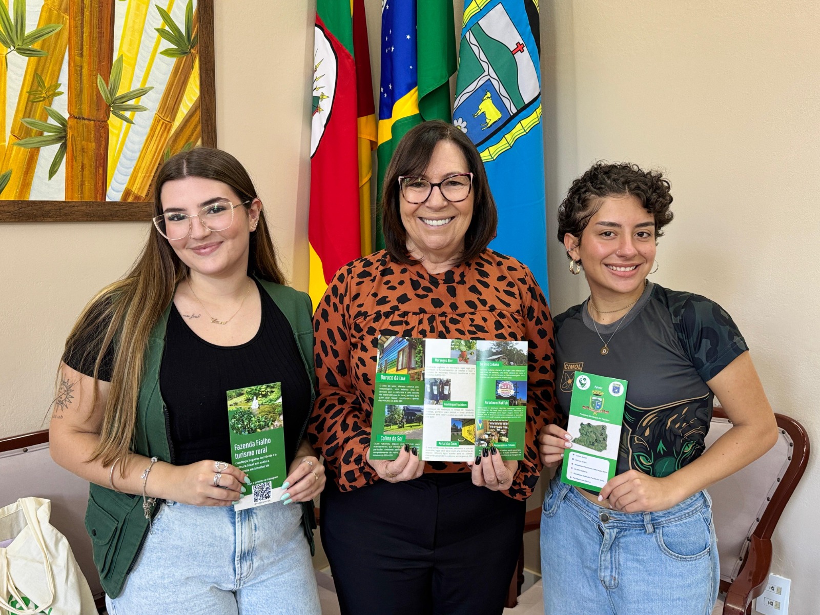 Alunas do Cimol desenvolvem o projeto “Roteiro Verde”