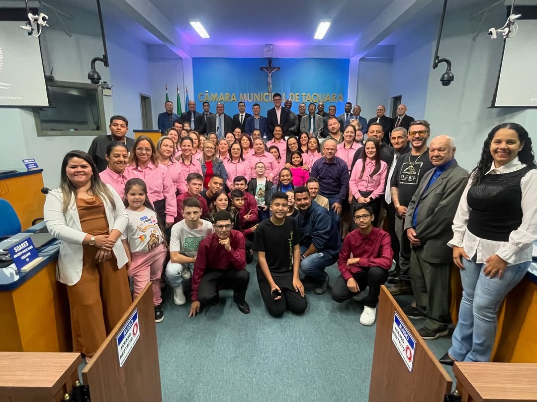 Câmara de Vereadores de Taquara realiza homenagem aos 30 anos da Assembleia de Deus Ministério de Madureira