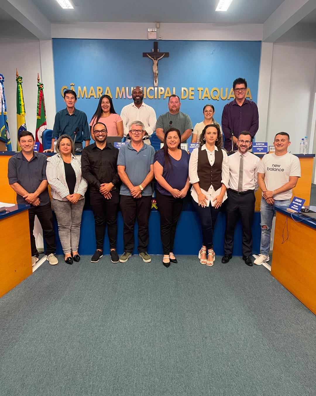 Câmara de Taquara realiza sessão preparatória para a posse dos novos vereadores