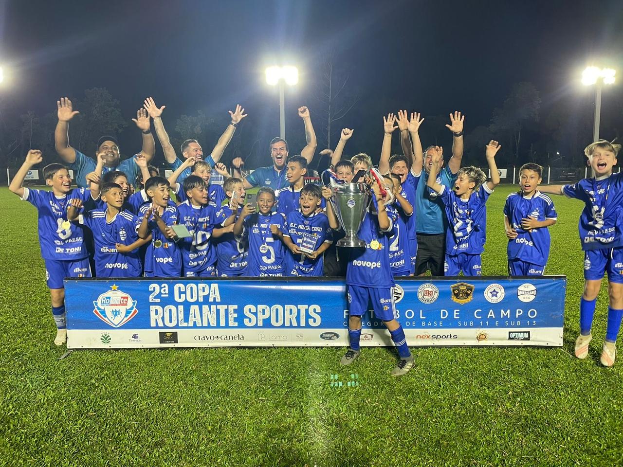 Campeões da 2ª Copa Rolante Sports são definidos em confrontos intensos