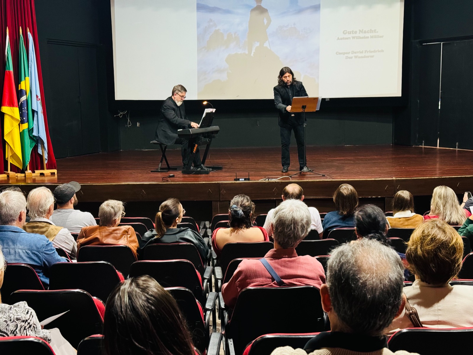 Recital Musikkultur celebra cultura alemã com música, arte e poesia
