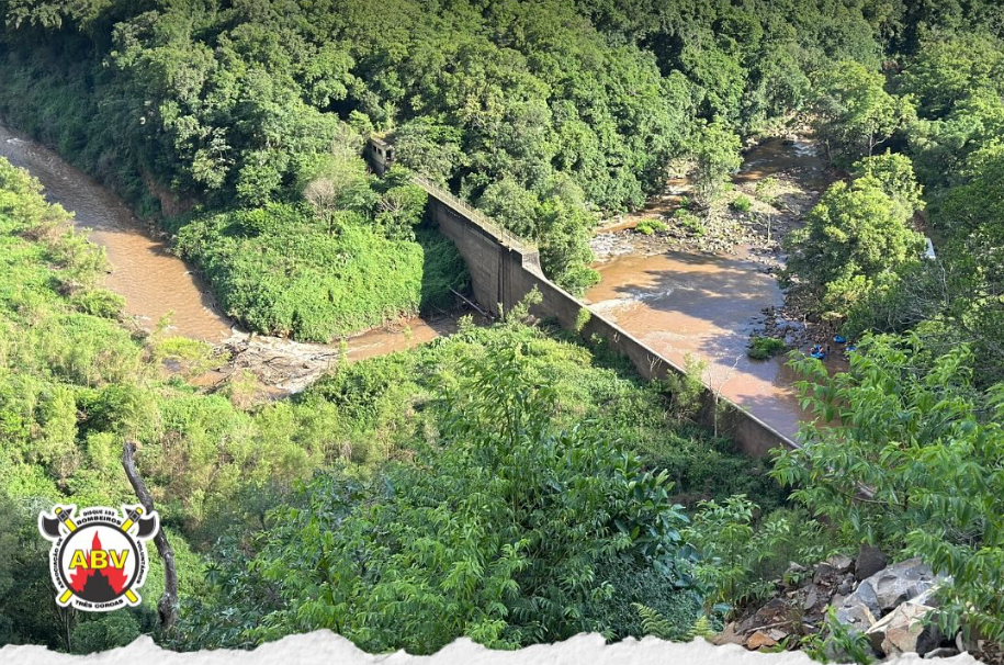 Alterações na água do Rio Paranhana estão relacionadas a reparo da CEEE