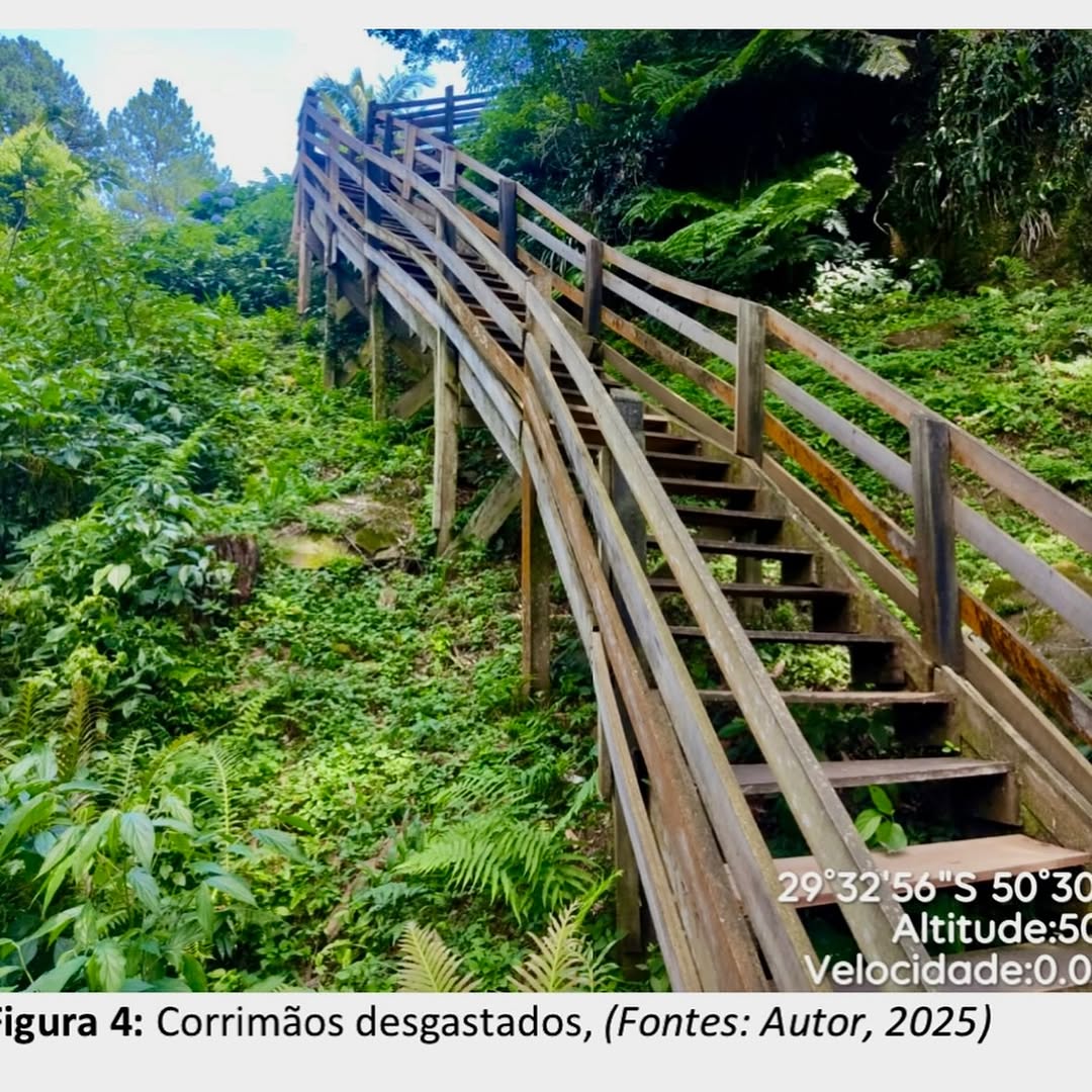 Cascata das Três Quedas tem acesso interditado por problemas estruturais