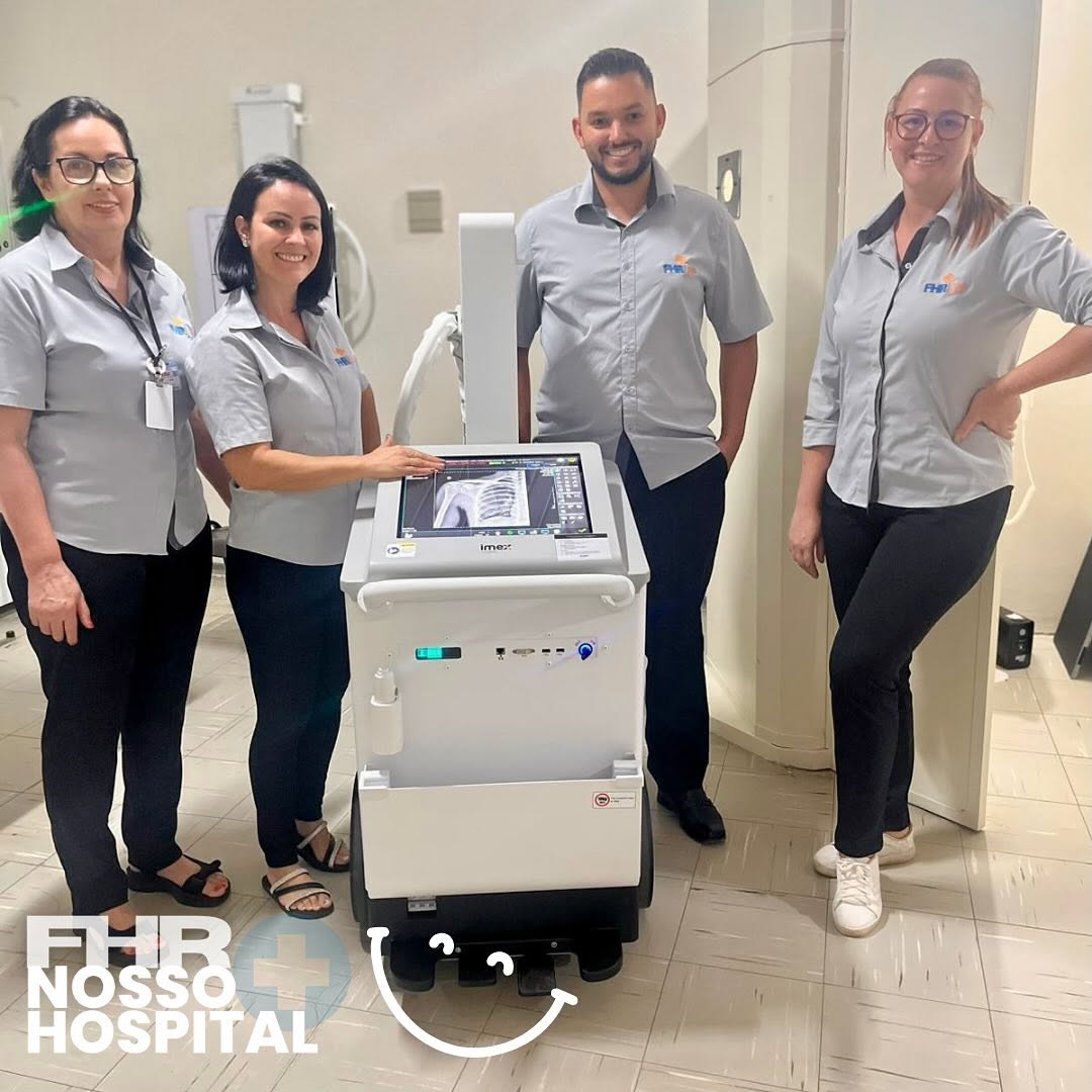 Hospital de Rolante recebe equipamento de Raio X Móvel doado pelo Consulado Alemão