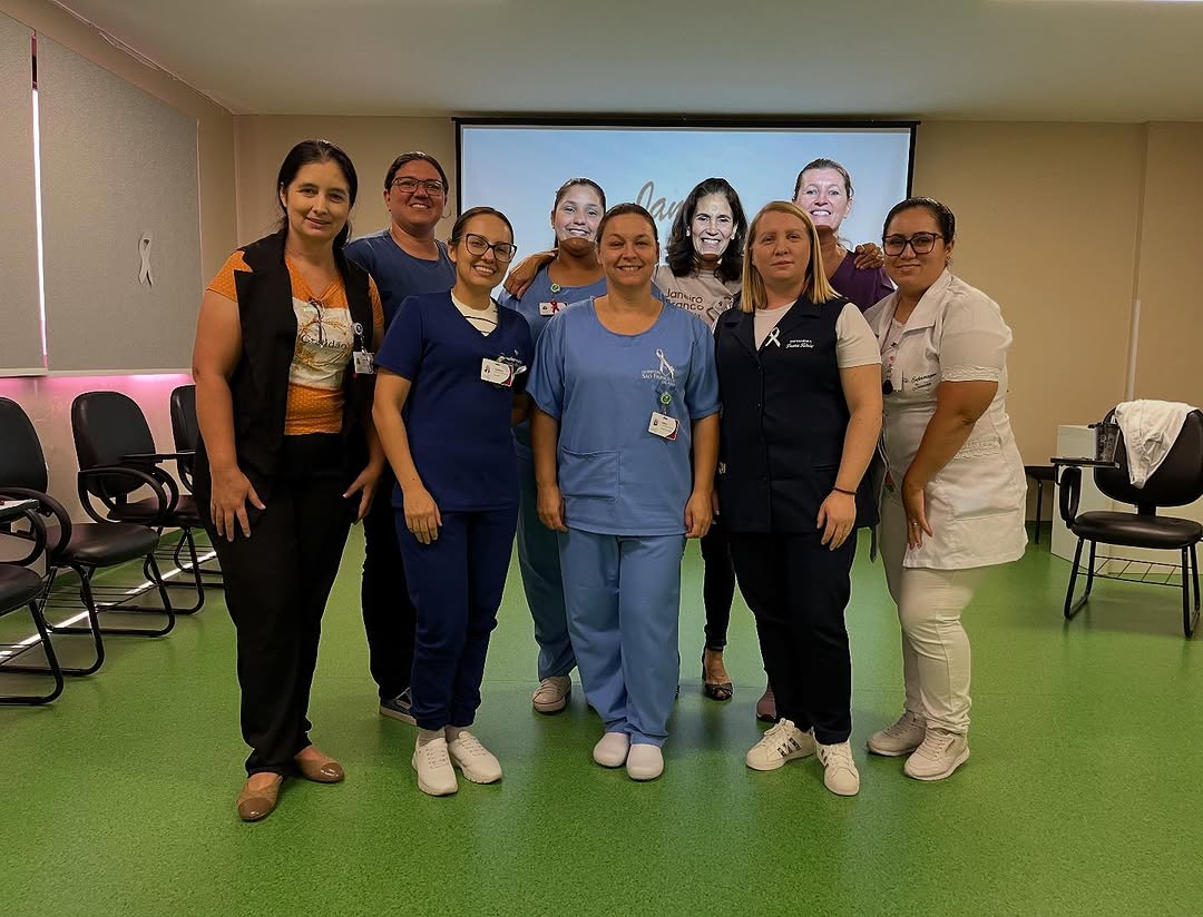 Hospital de Parobé realiza encontro sobre saúde mental no âmbito da campanha Janeiro Branco