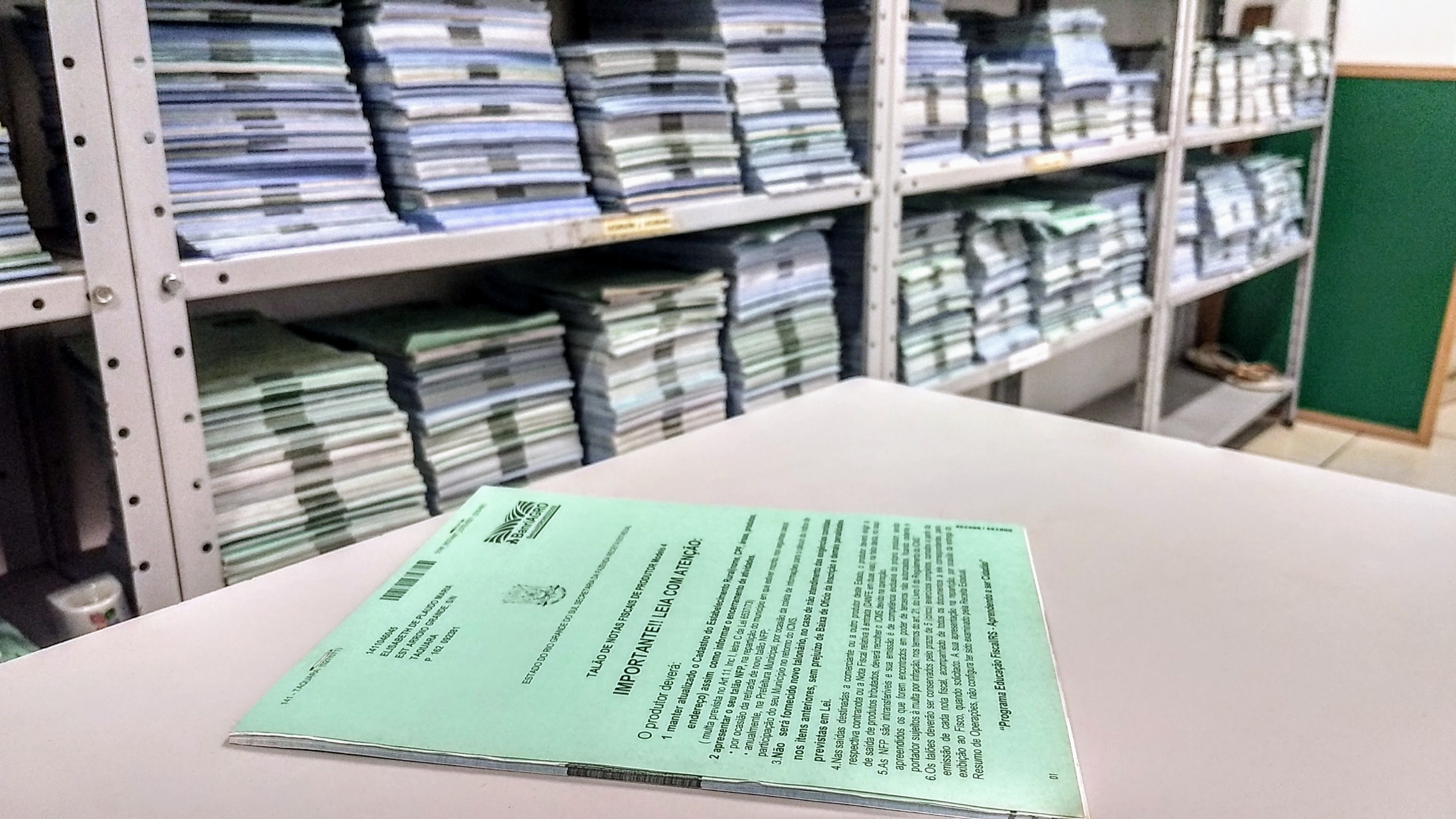 Agricultores de Taquara devem apresentar os Blocos de Produtor Rural até dia 10 de março