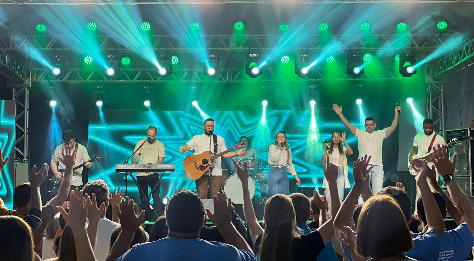 Noite Gospel emociona o público na 19ª Festa da Melancia em Parobé