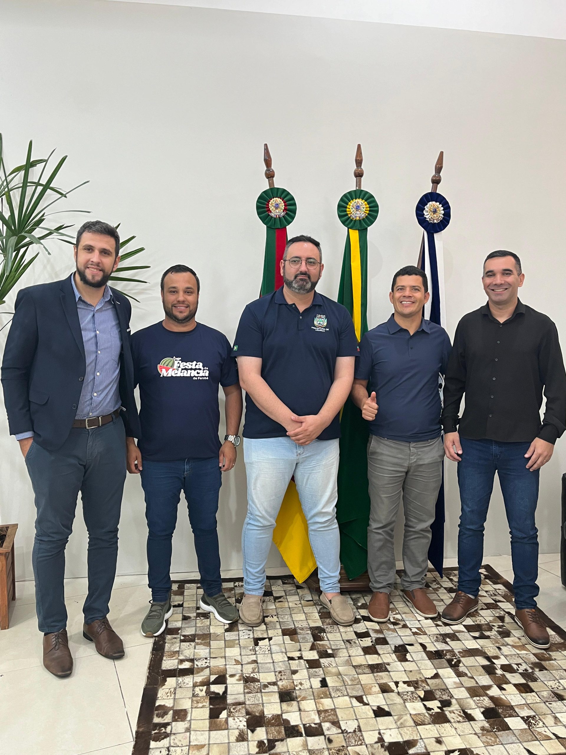 Prefeitos de Parobé e Araricá realizam encontro para fortalecer relações regionais