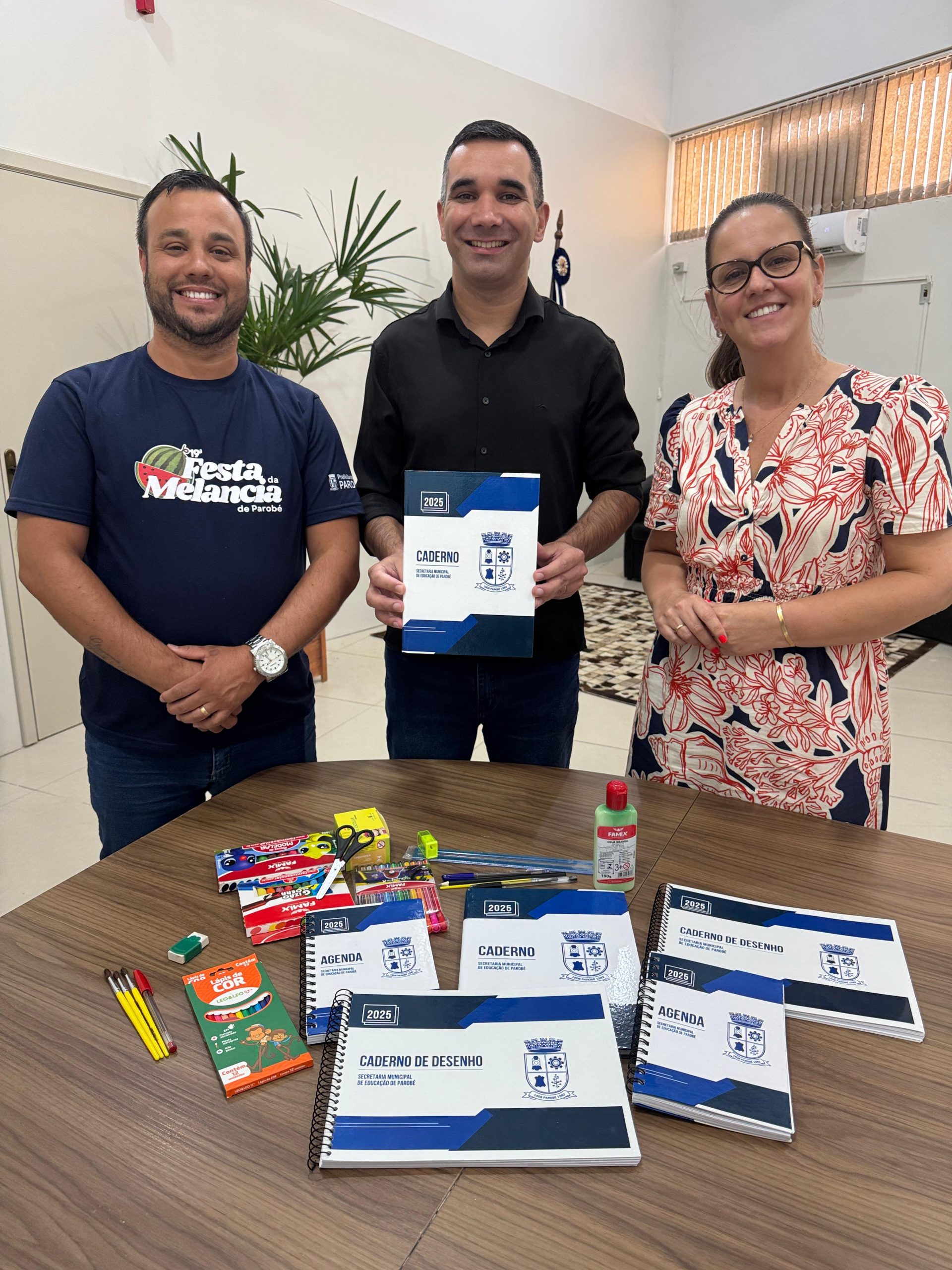 Prefeitura de Parobé divulga composição dos kits escolares para estudantes da rede municipal