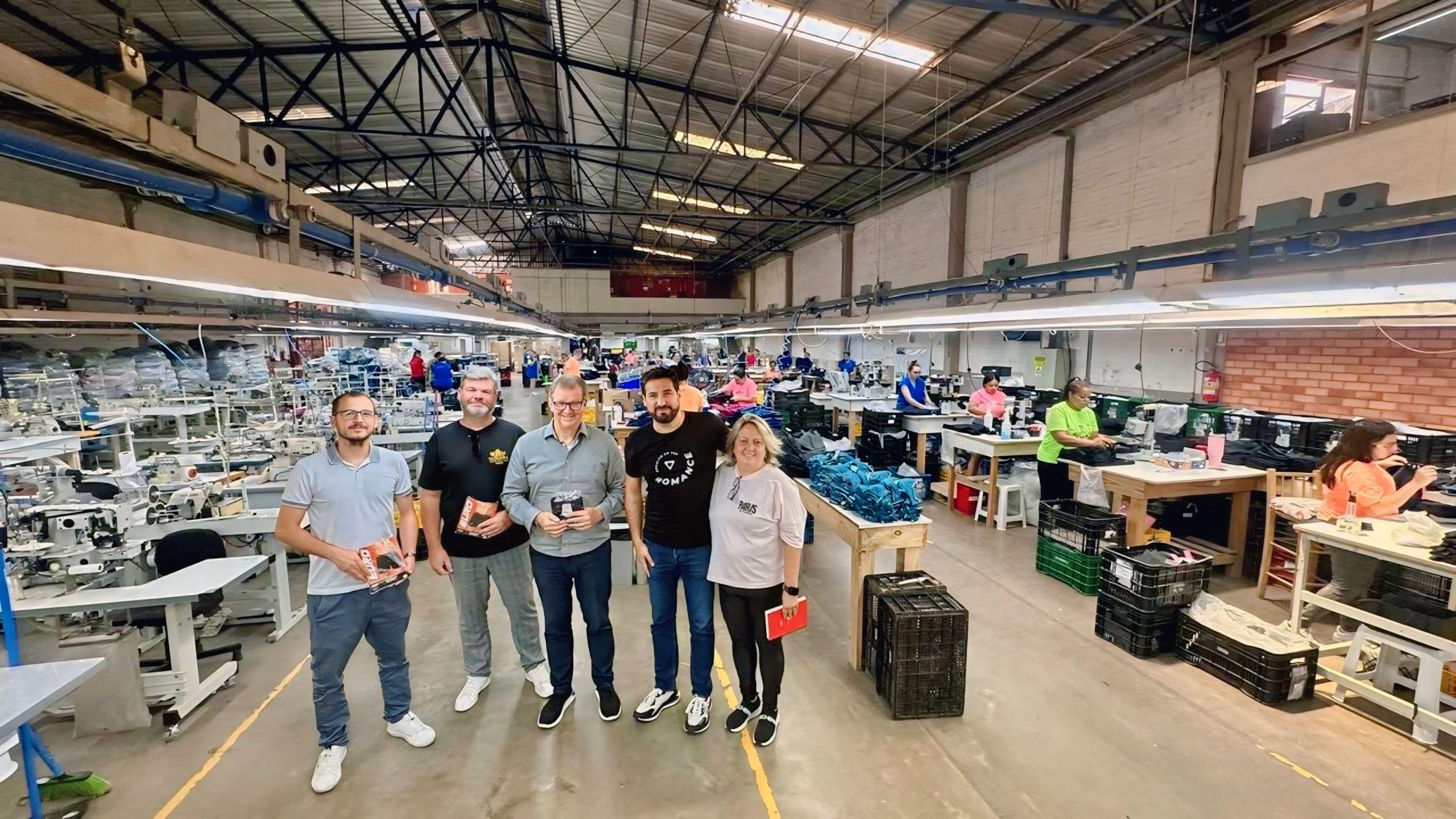 Prefeito em exercício Delmar Backes faz visita a Grupo Crisdu