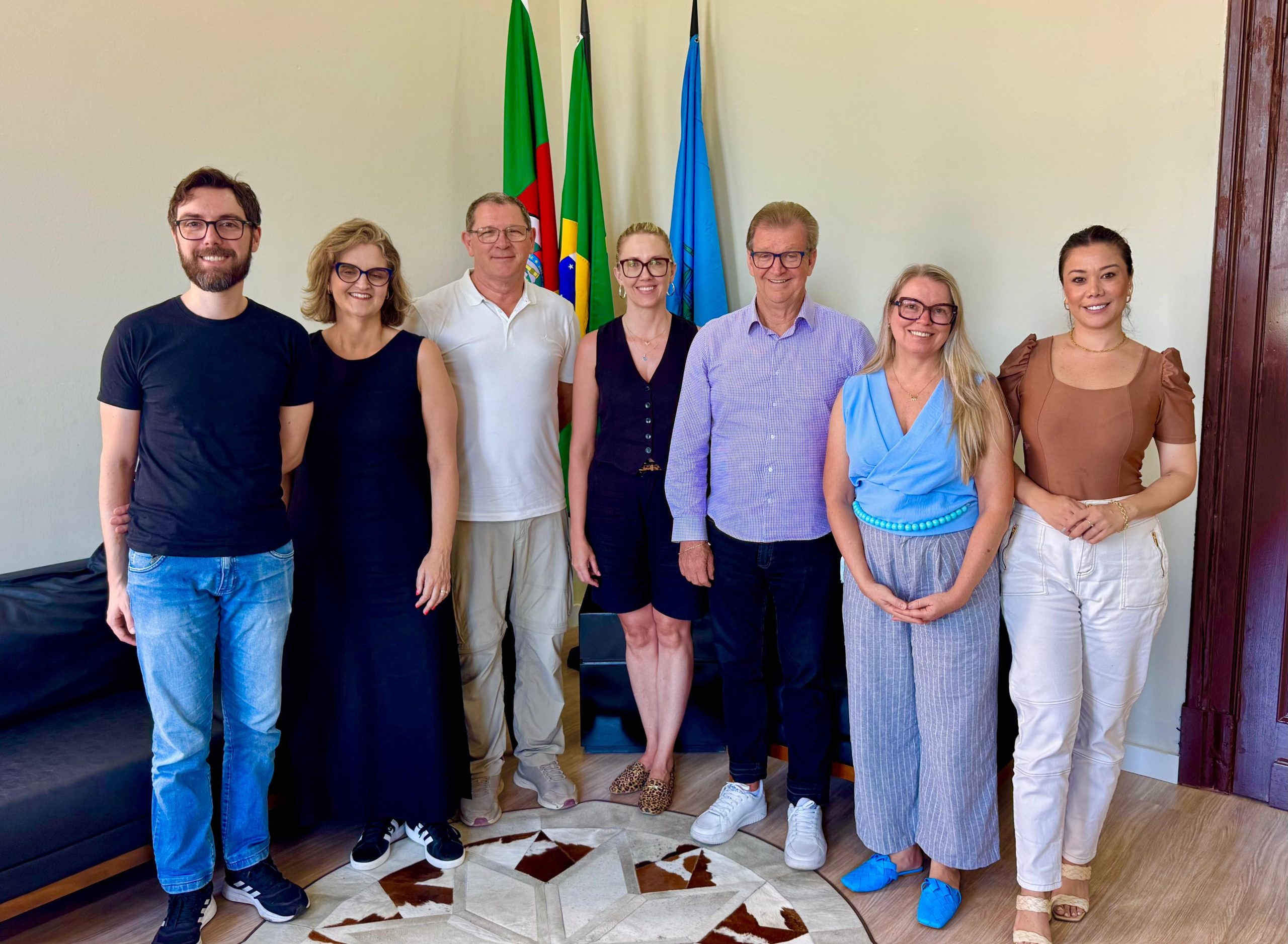 Reunião apresenta equipe e avanços na restauração da Casa Vidal em Taquara