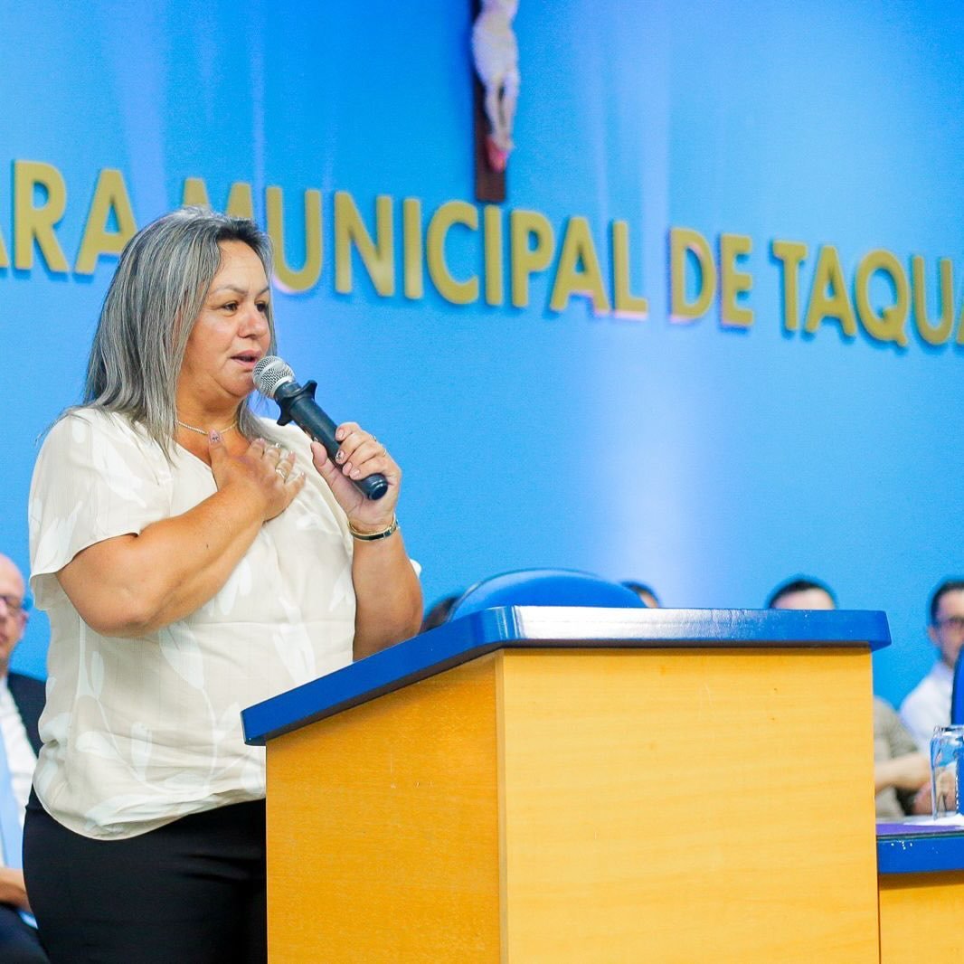 Vereadora Fabiana Reinaldo faz balanço do primeiro semestre de mandato em Taquara
