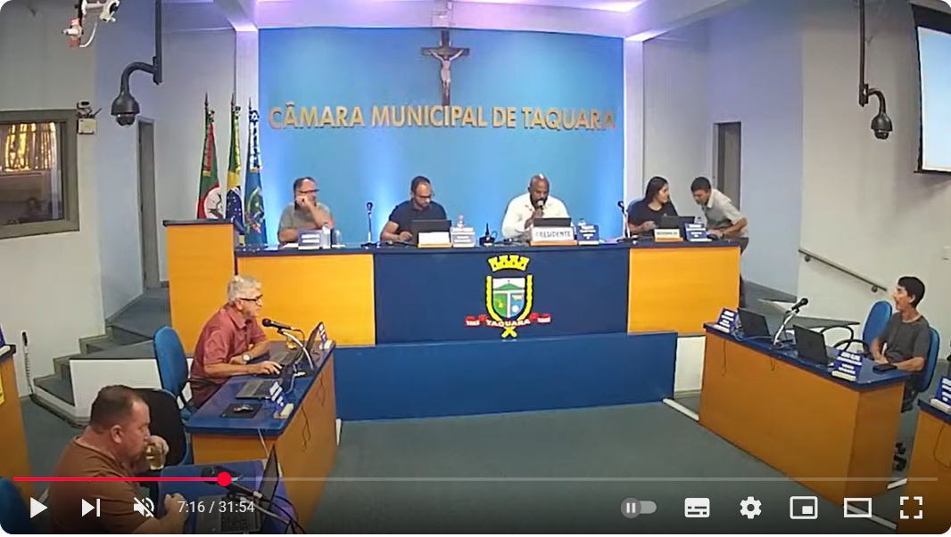 Câmara de Taquara aprova 68 contratações temporárias para a Prefeitura