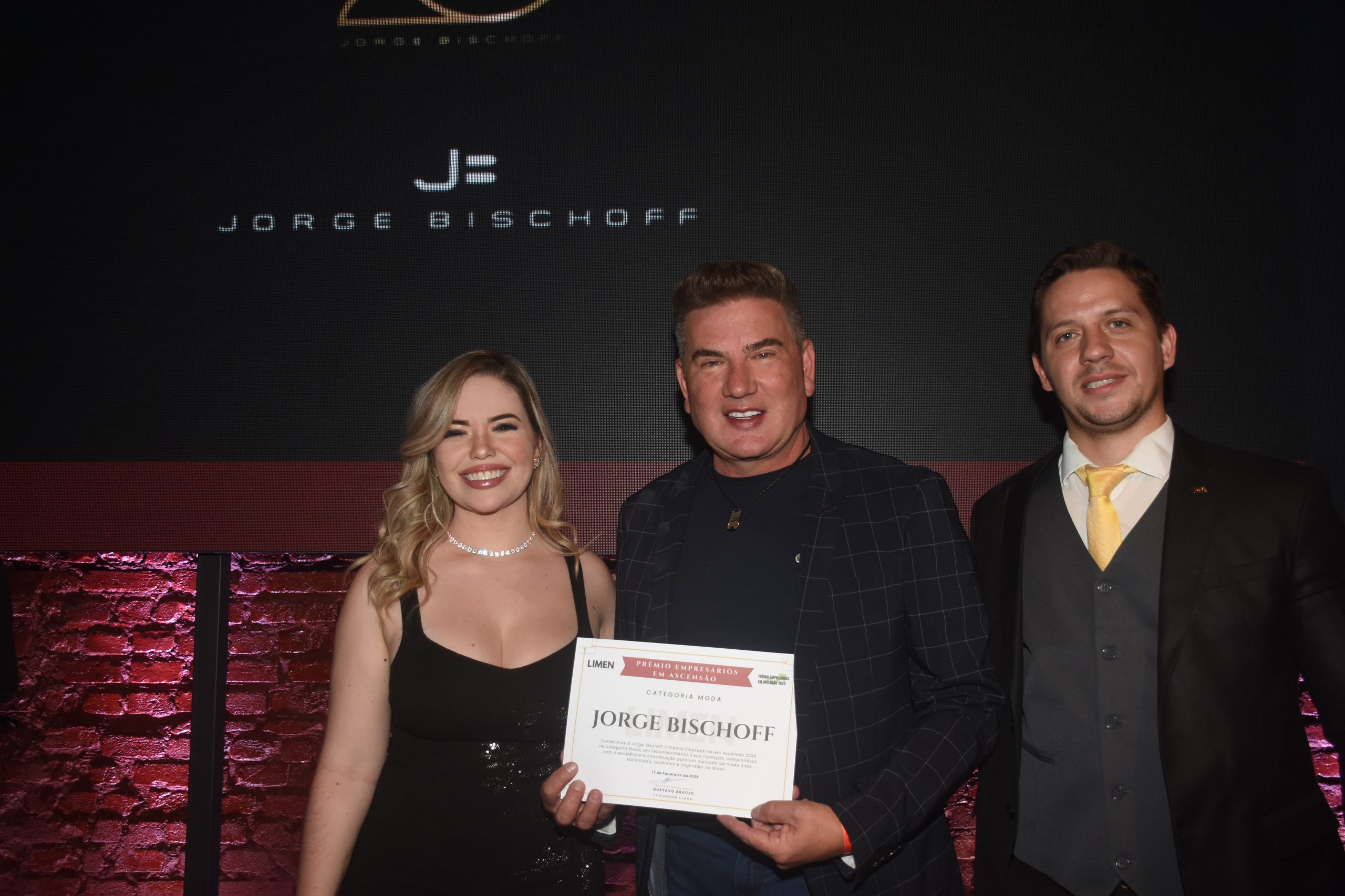 Jorge Bischoff recebe Prêmio Empresários em Ascensão 2024