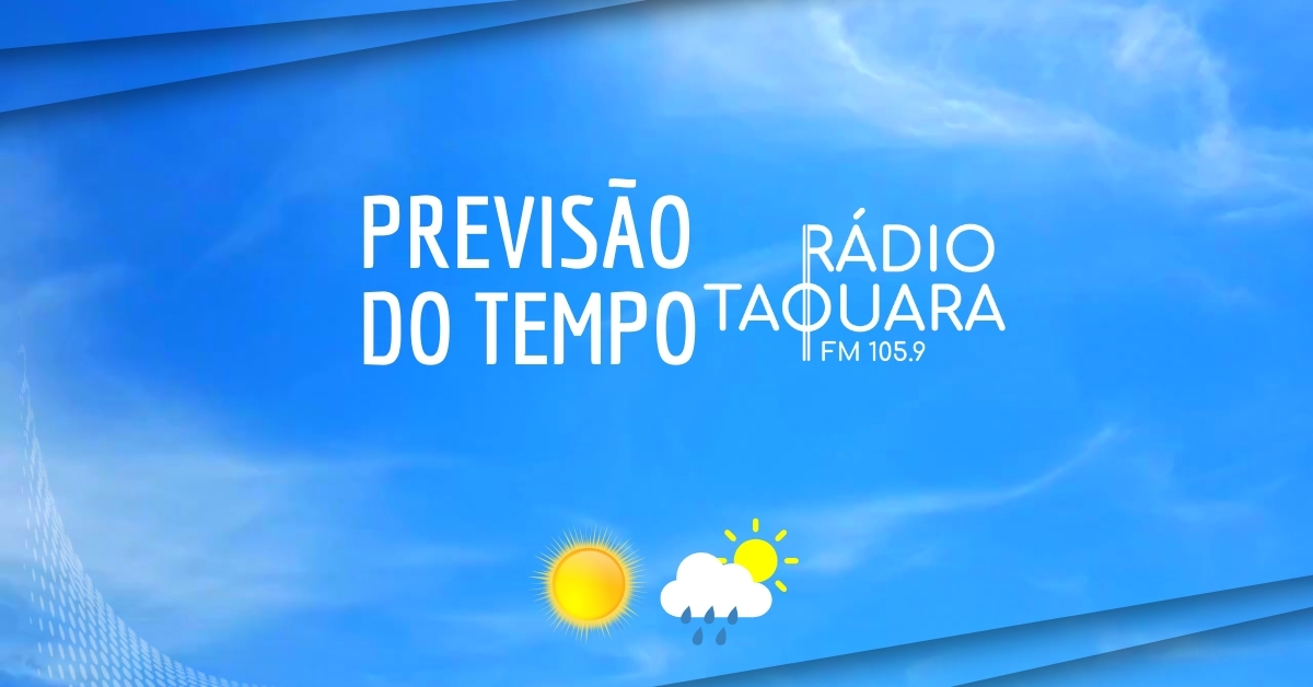 Segunda-feira será de tempo firme e temperaturas amenas no Vale do Paranhana