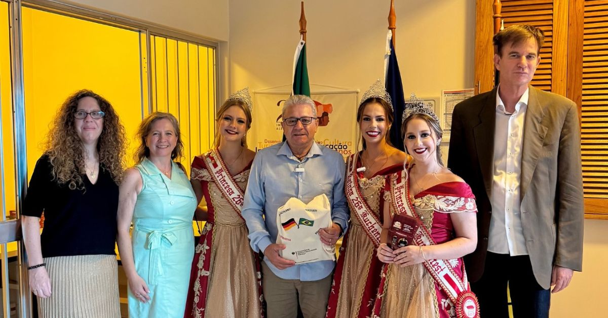 Prefeito de Rolante convida Cônsul-Geral da Alemanha para a 26ª Kuchenfest