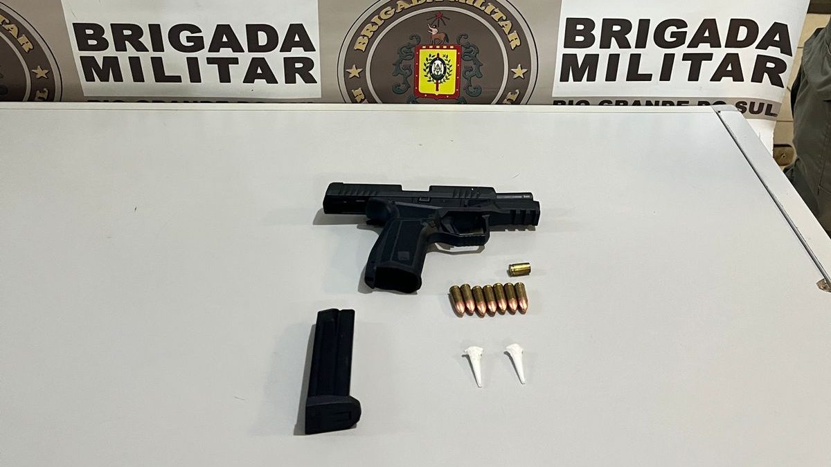 Homem é preso por porte ilegal de arma de fogo em Taquara