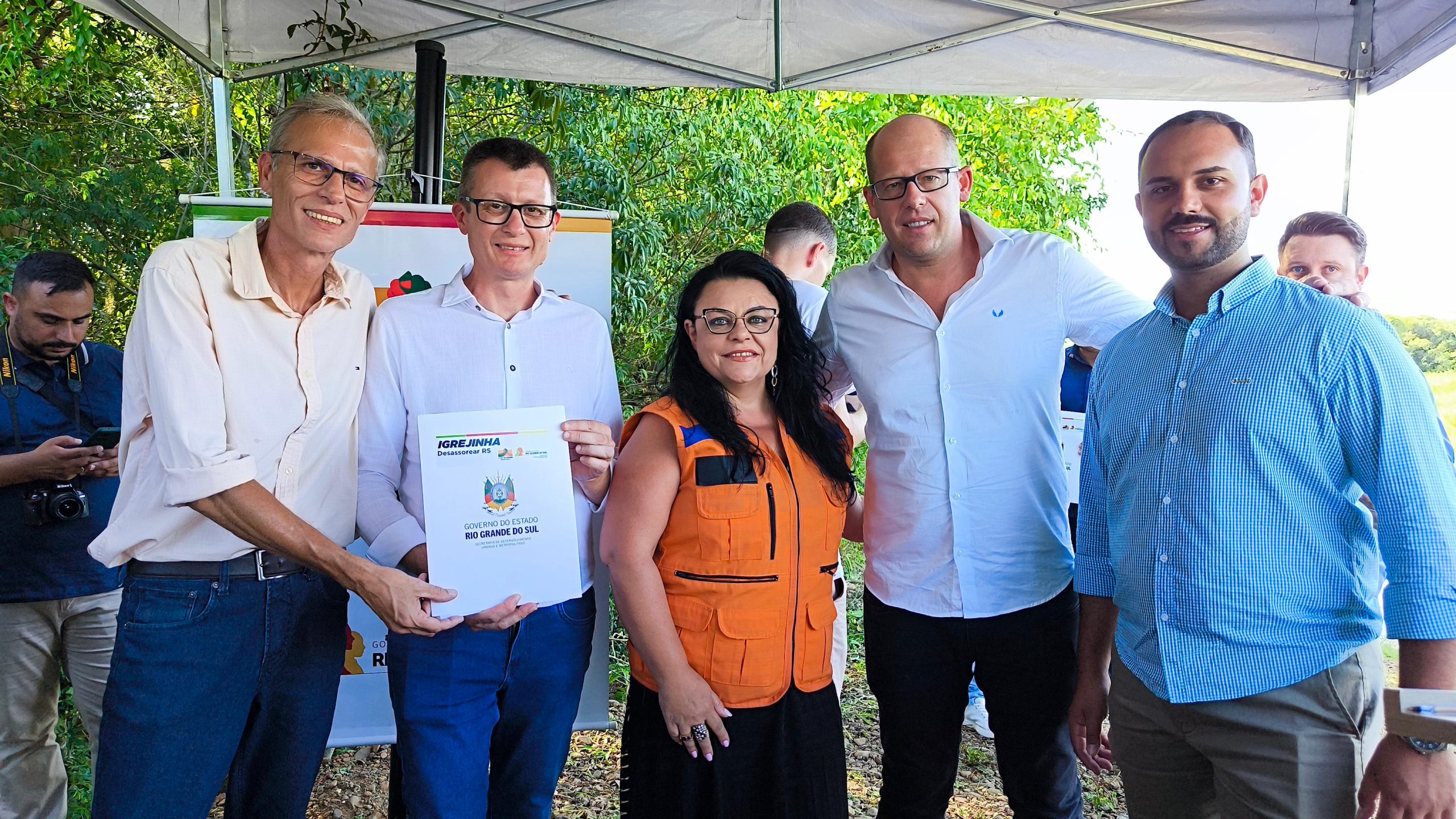 Igrejinha recebe recursos do programa Desassorear RS para recuperação do Rio Paranhana