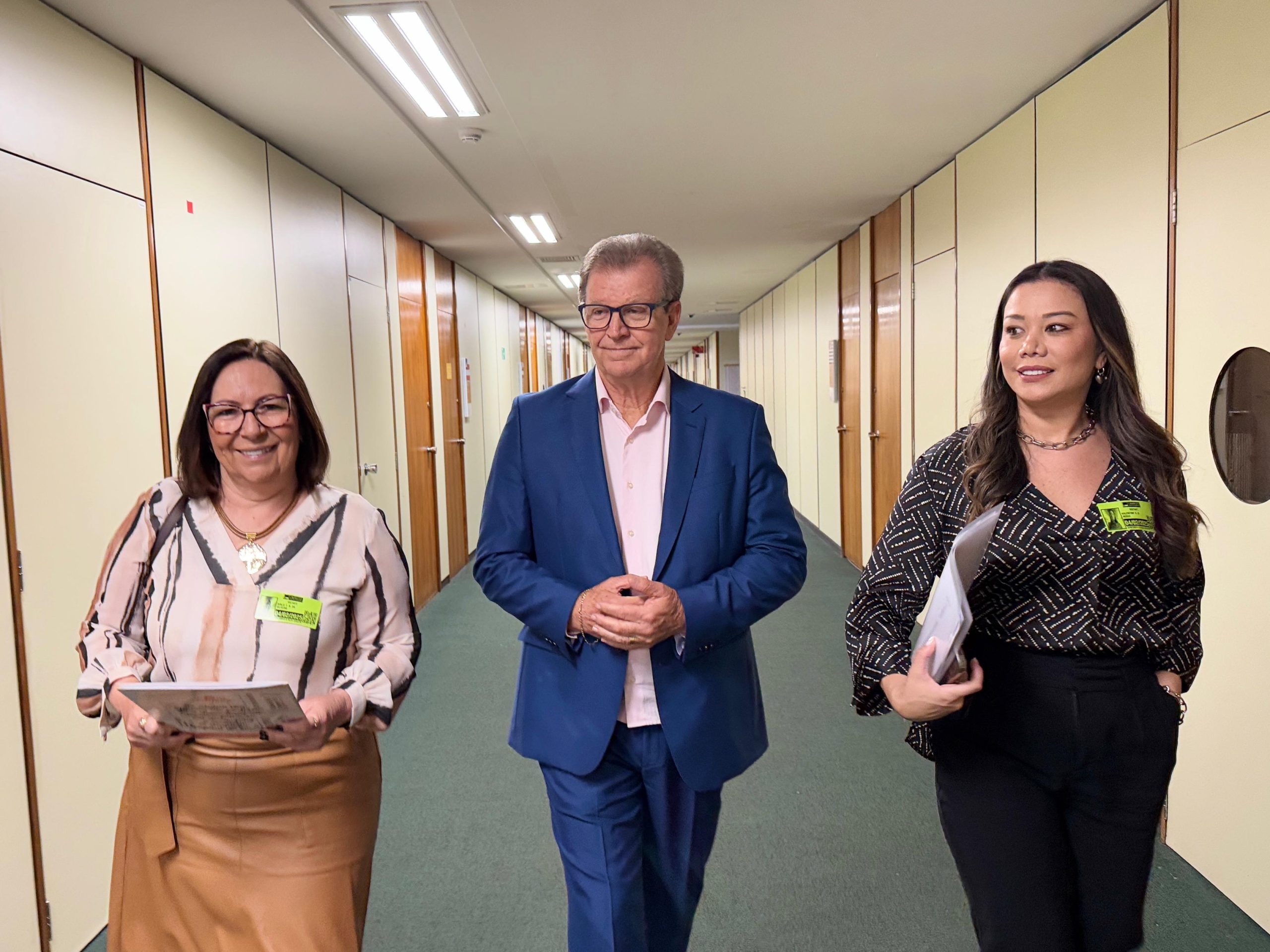 Sirlei e Delmar viajam a Brasília para buscar recursos junto a deputados e senadores federais