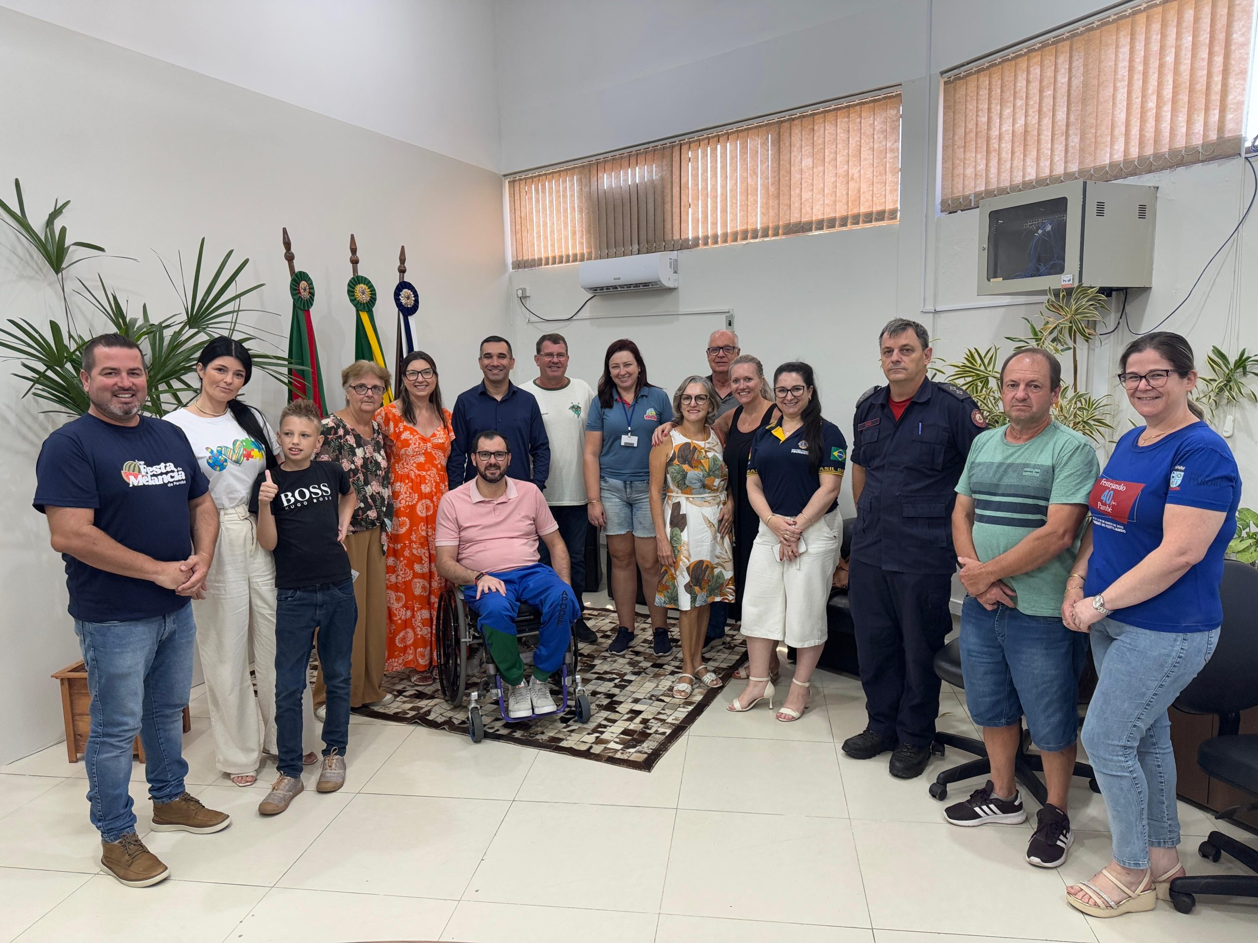 Prefeito reúne entidades para tratar do Festejando Parobé