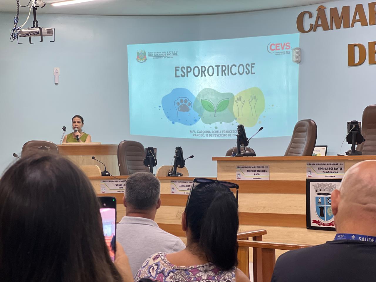 Parobé sedia capacitação regional sobre esporotricose