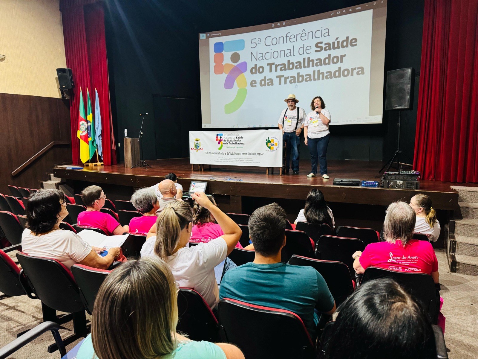Impactos da pandemia foi um dos temas da etapa municipal da 5ª Conferência Nacional de Saúde do Trabalhador e da Trabalhadora