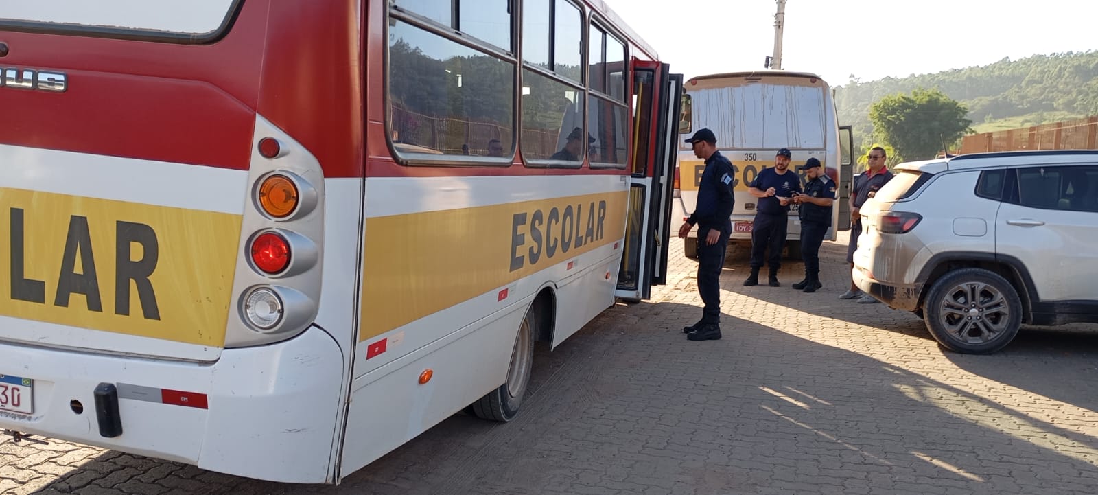 Secretaria de Educação e Diretoria de Trânsito iniciam fiscalização de transporte escolar em Taquara