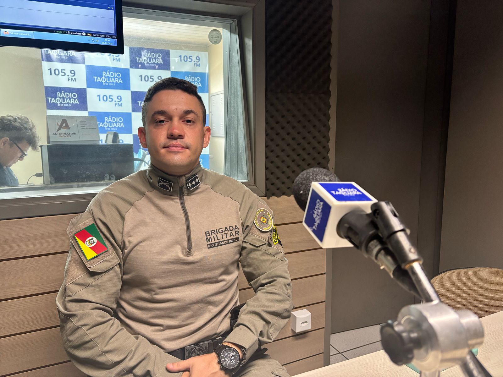 "Criminalidade será enfrentada com toda a força possível", afirma comandante da Brigada Militar de Parobé