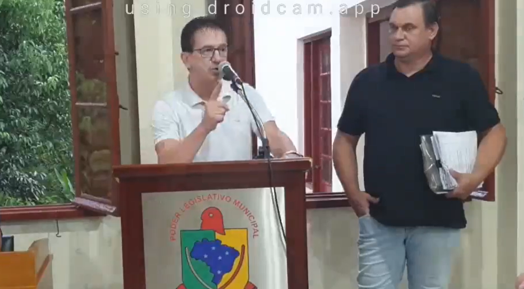Prefeito de Riozinho apresenta situação financeira do Executivo à Câmara
