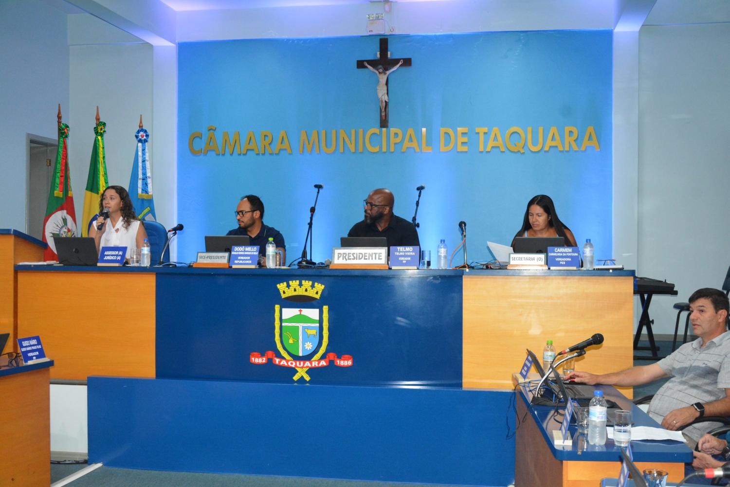 Câmara de Taquara instala Frente Parlamentar pelo Fim da Violência contra Mulheres, Meninas e Idosas