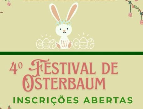 Três Coroas abre inscrições para a 4ª Edição do Festival Osterbaum