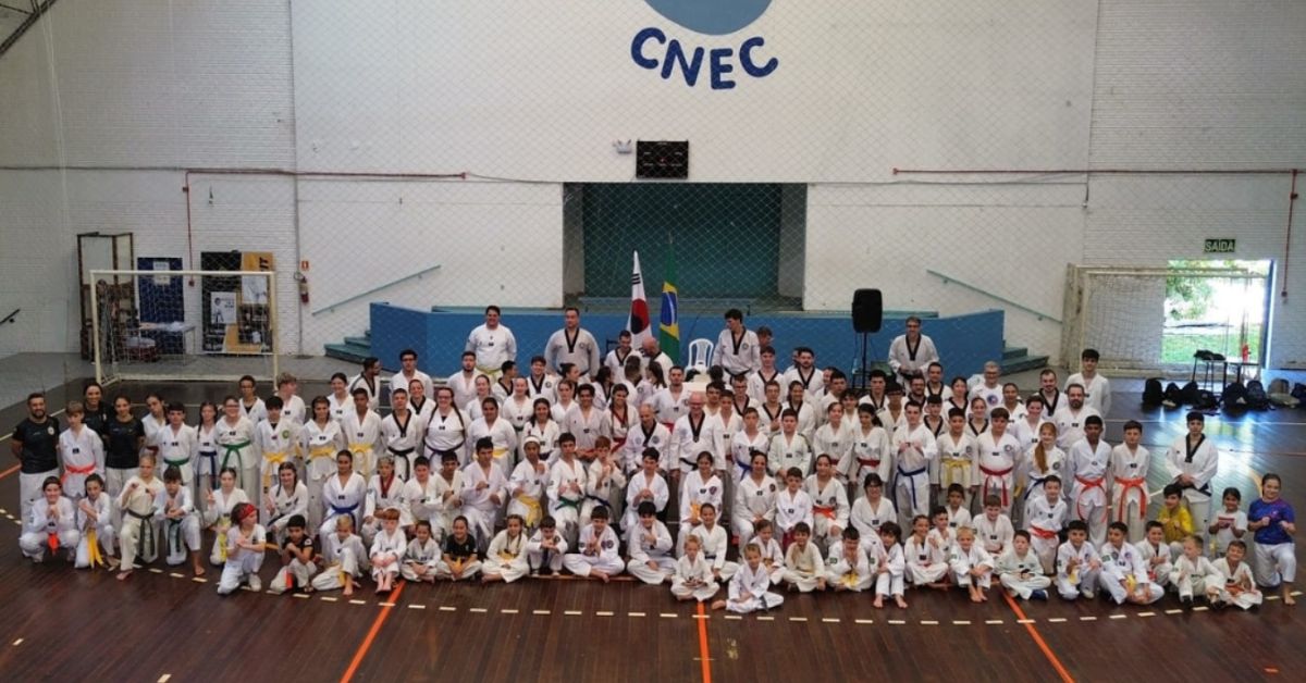 Equipe Dragão Branco representa Rolante e Riozinho em festival de Poomsae