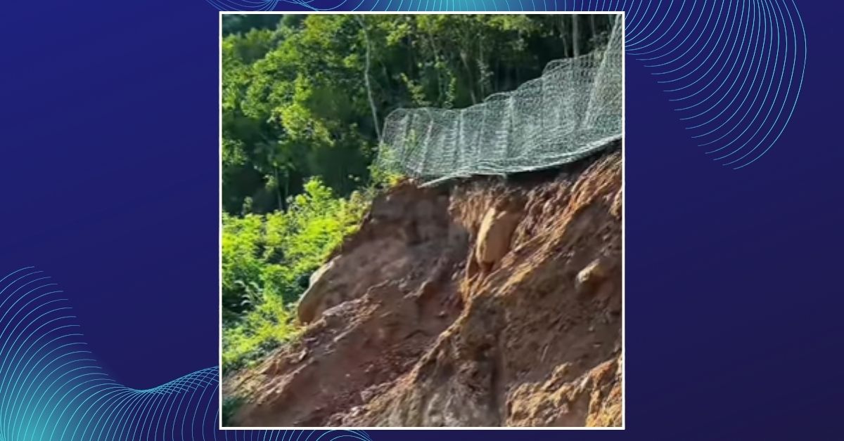 Obras de contenção avançam na Estrada Geral de Serra Grande, em Três Coroas