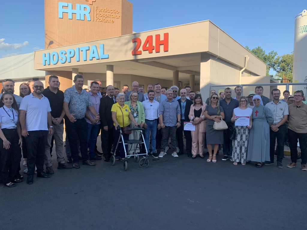 GALERIA DE FOTOS: entrega de novos equipamentos no Hospital de Rolante