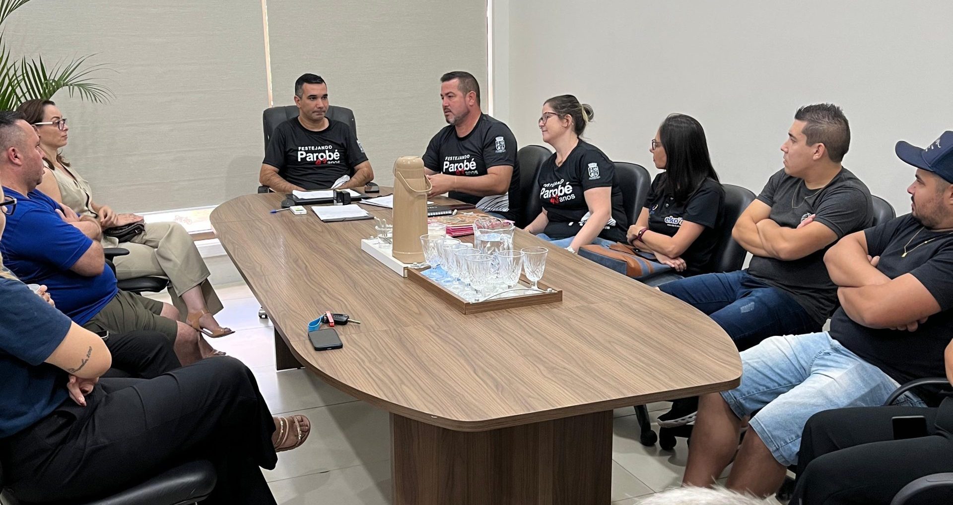 Reunião com comerciantes define detalhes do Festejando Parobé 2025